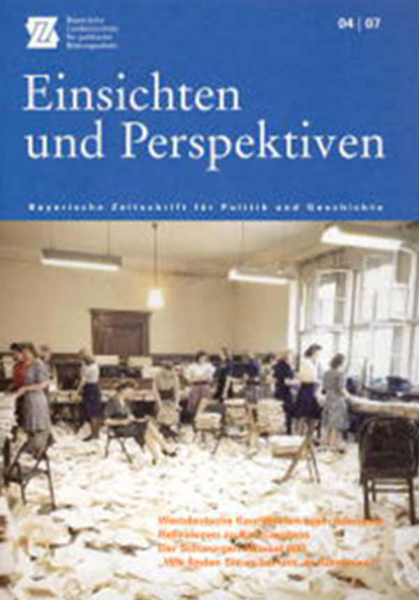 Einsichten und Perspektiven 4/2007