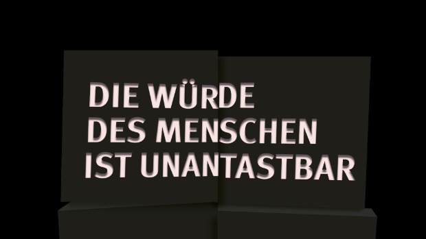 Artikel 1 im Grundgesetz