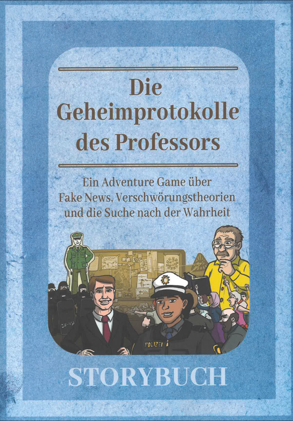 Spiel "Die Geheimprotokolle des Professors"