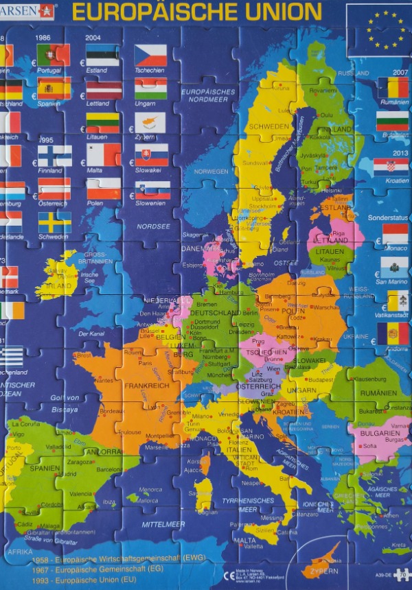 Cover des Puzzles zur Europäischen Union