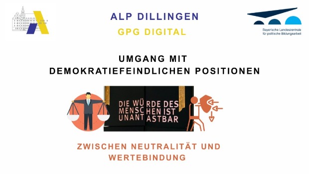 Zwischen Neutralität und Wertebindung - GPG digital: Umgang mit demokratiefeindlichen Positionen