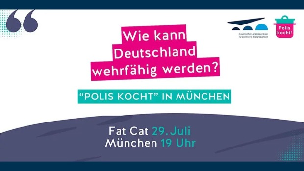 Polis kocht!: Wie kann Deutschland wehrfähig werden?
