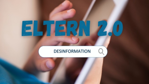 Schriftzug Eltern 2.0 mit der Unterschrift