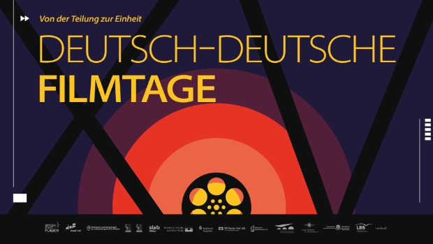 Logo der Deutsch-Deutschen Filmtage in Hof