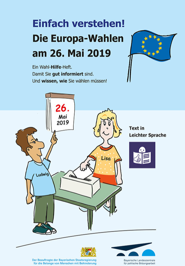Informationsbroschüre zur Europawahl 2019 - in Leichter Sprache
