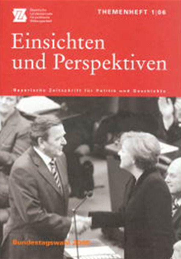 Einsichten und Perspektiven - Themenheft 1/2006